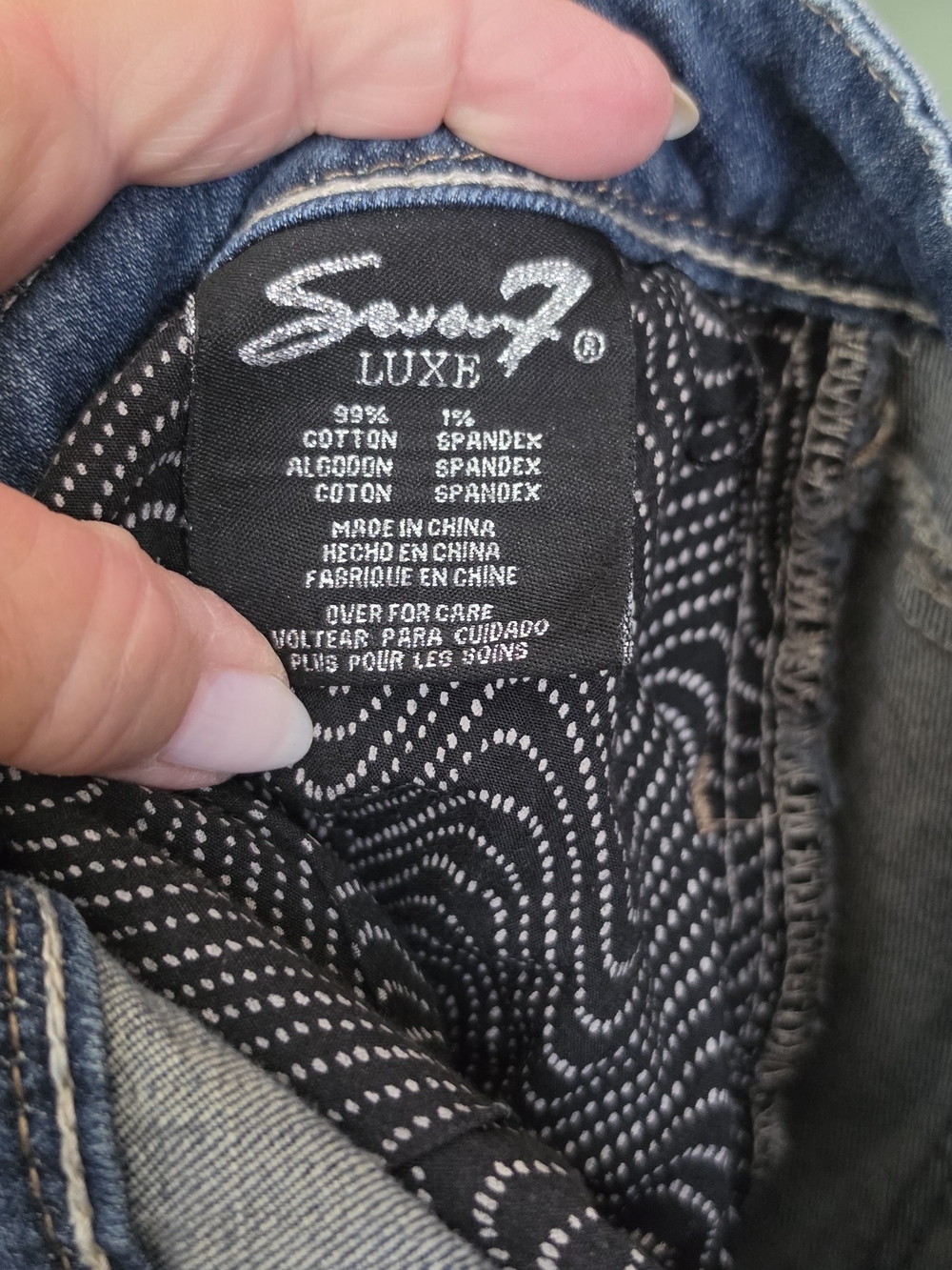 Seven7 Classic Medium Wash Bootcut Blue Jeans Size 18W Good Condition - Picture 6 of 13